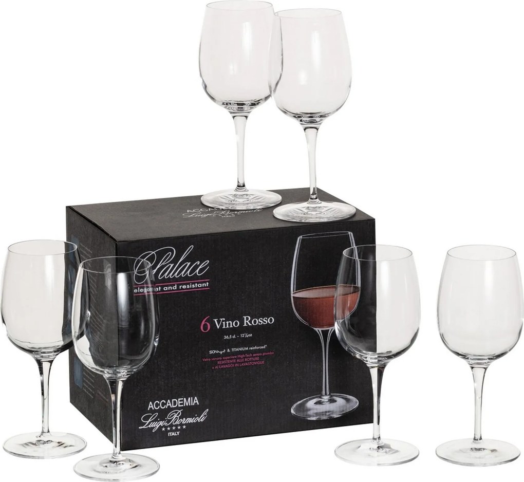 Poháre na víno Palazzo 6ks 365ml