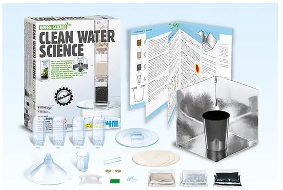 Čistá voda - pokusy s filtrovaním