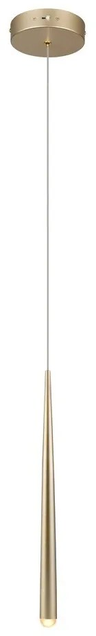 LED závesné svietidlo v zlatej farbe ø 14 cm Cala – Trio Select