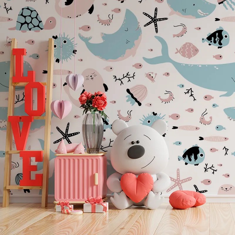 Sablio Tapeta Animovaný Morský svet - 125x75 cm
