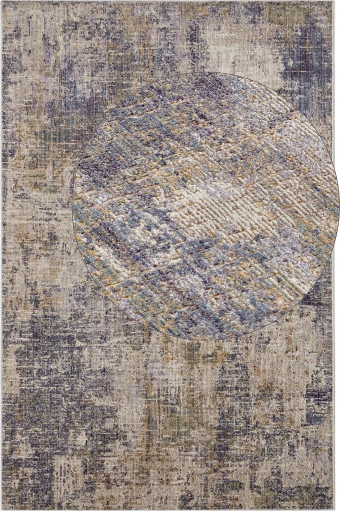 Hanse Home, AKCIA: 160x235 cm Kusový koberec Cairo 105586 Gizeh Cream Blue – na von aj na doma, modrá, chodba / predsieň