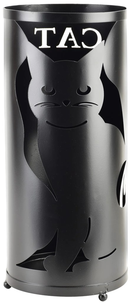 Stojan na deštníky CAT 20 cm černý