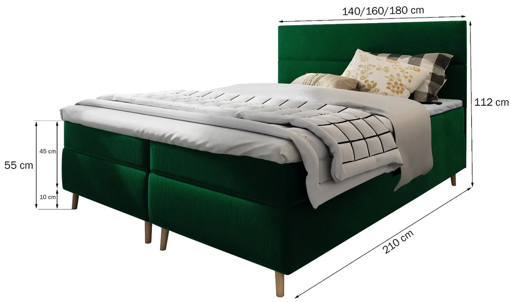 MANŽELSKÁ POSTEĽ ZAIRA 140x200 KRONOS 05