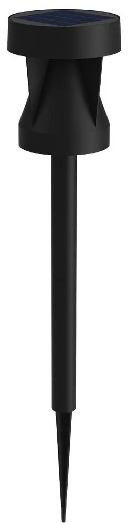 Philips Avery Vonkajšie solárne závesné svietidloLED čierne, 1,8 W, 200 lm, 2700 K