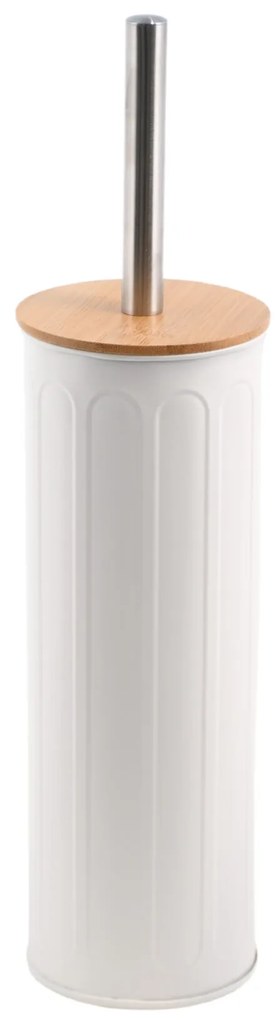 BISK Erga Rado, WC kefa na postavenie, biela-hnedá, ERG-08426