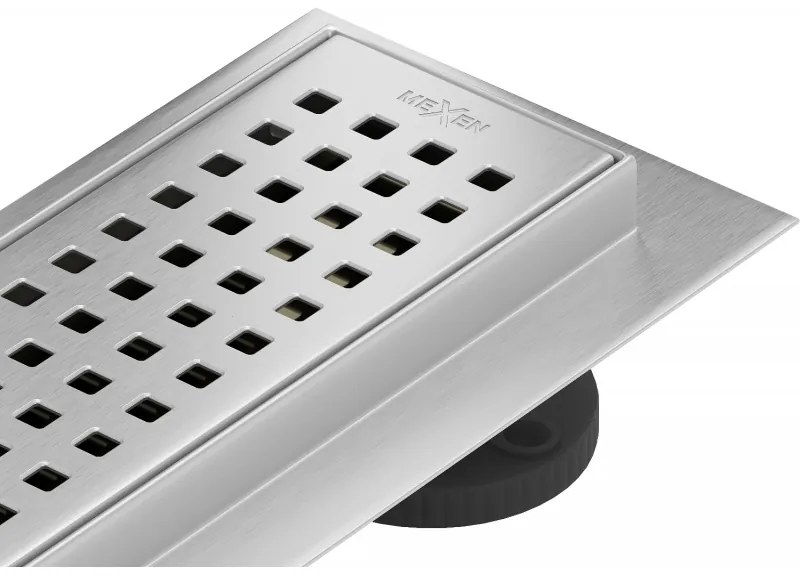 Mexen Flat 360 ° M08 rotačný lineárny odtok 70 cm, chróm - 1025070-40