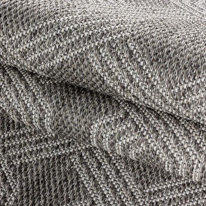 Ayyildiz koberce Kusový koberec Aruba 4904 grey – na von aj na doma - 80x150 cm