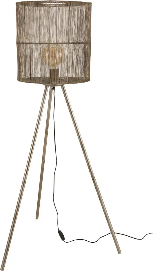 Kovová bronzová stojaca lampa Antiek - Ø 40 * 140cm