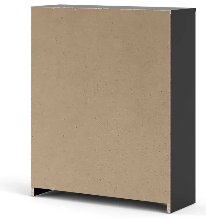 Čierna výklopná skrinka na topánky Shoes – Tvilum