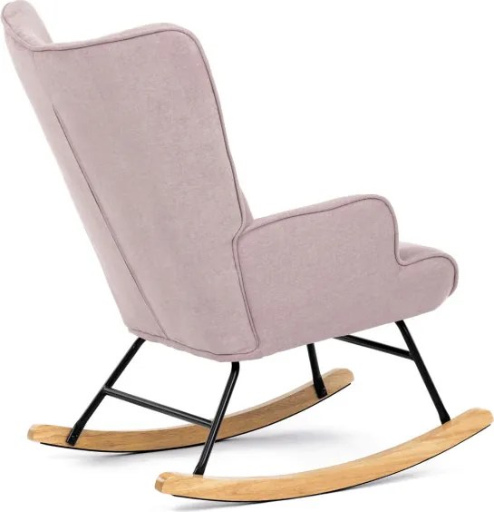 Hojdacie kreslo ružové AK-371 PINK2
