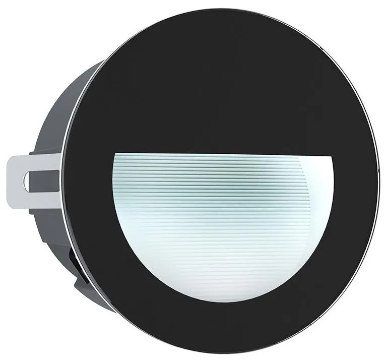 Eglo 99576 - LED Vonkajšie zápustné svietidlo ARACENA LED/2,5W/230V IP65 čierna