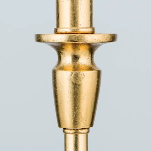 Orion LA 4-1049/1 - Stolná lampa FONSA 1xE27/60W/230V biela/zlatá