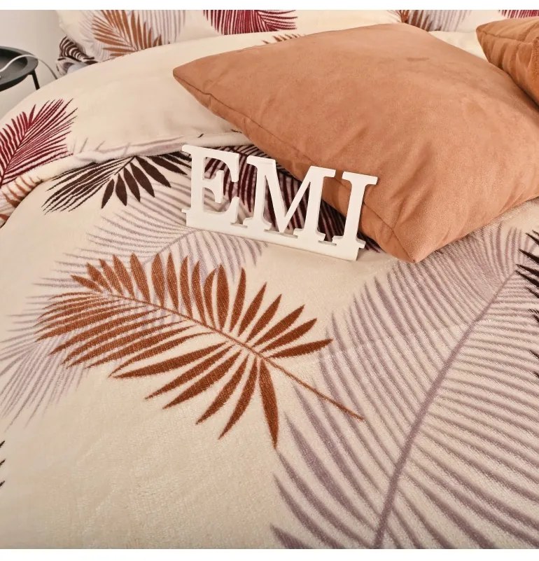 Obliečky z mikroplyšu Molly EMI, Štandardný set jednolôžko obsahuje 1x 140x200 + 1x 70x90