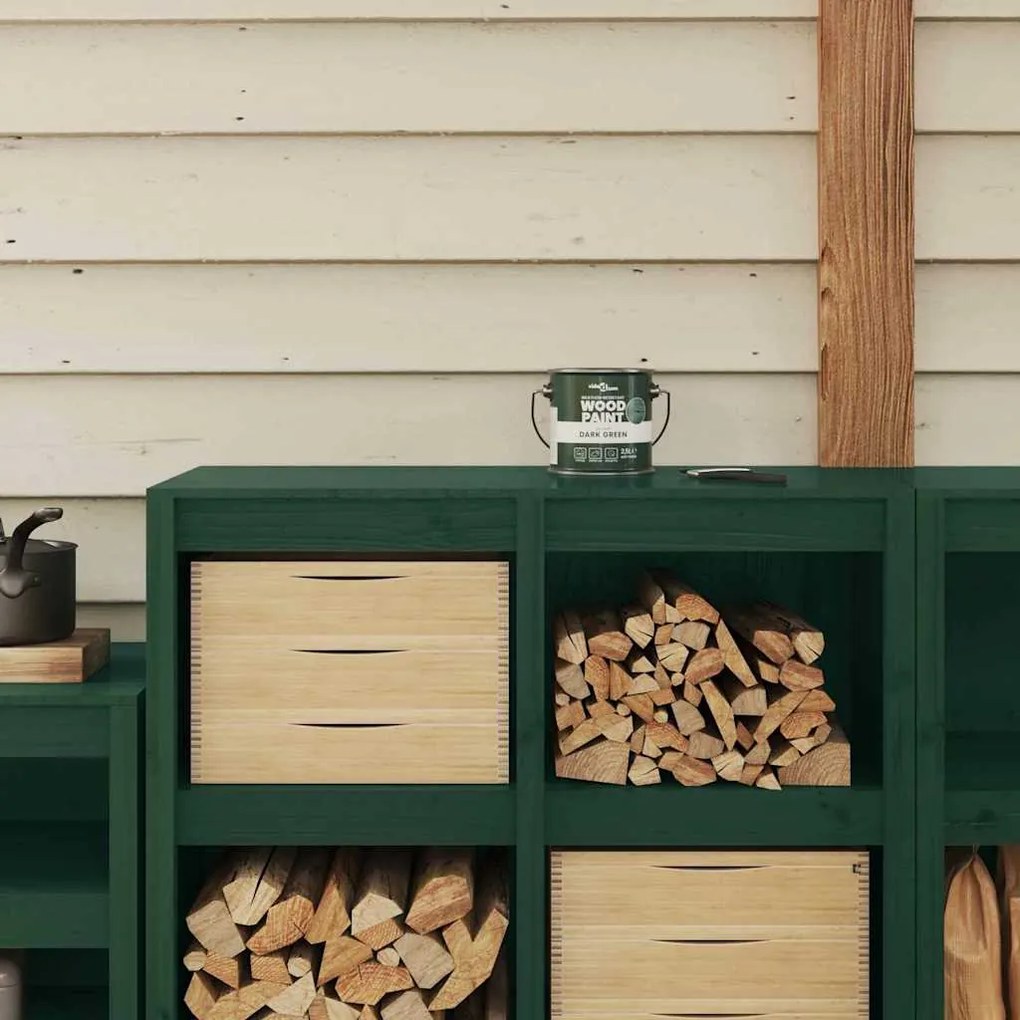 Farba na drevo Zelená 2,5 L Tlač na stenu 4008541