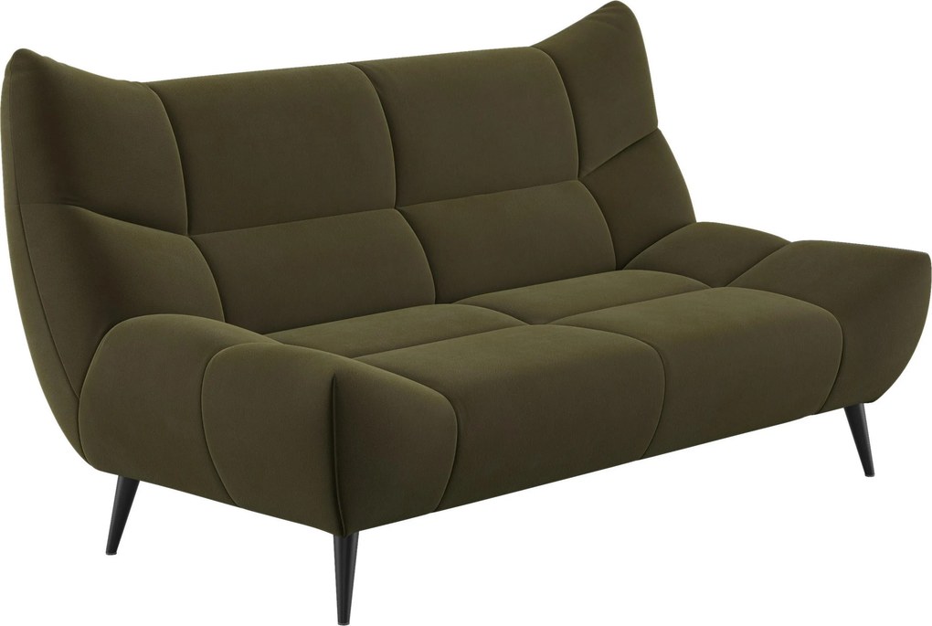 XXXLutz DVOJMIESTNA POHOVKA, textil, olivovozelená Xora - Sedačky - 002961006506