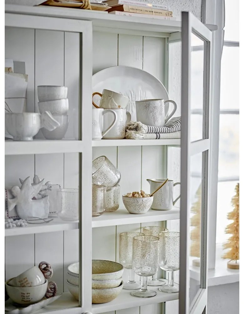 Krémová šálka na espresso z kameniny 250 ml Seraphine – Bloomingville