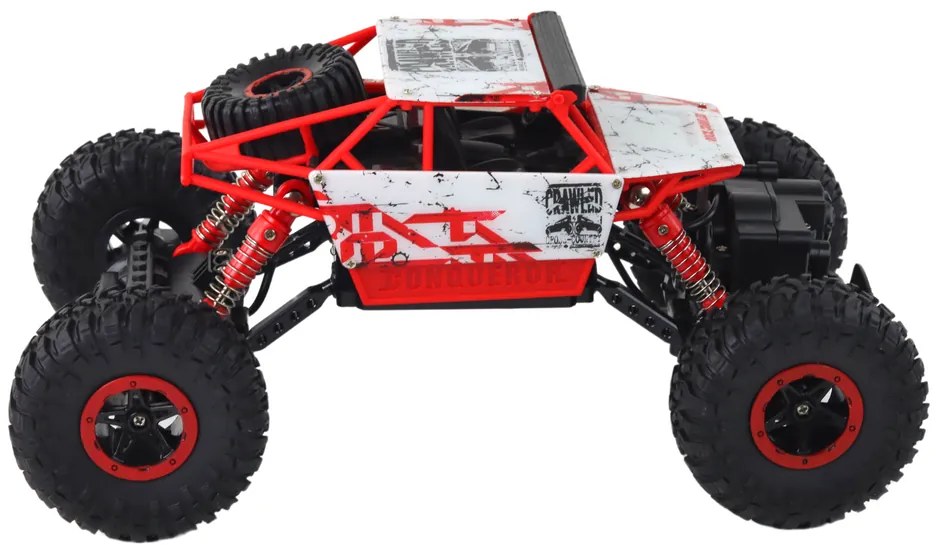 Lean Toys Off-Road auto R/C – 1:18 červené