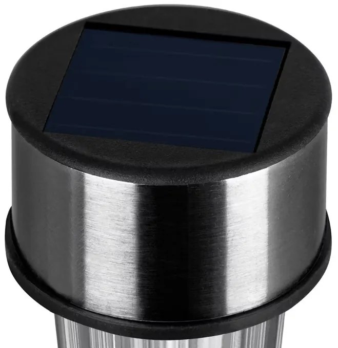 InternetovaZahrada Sada 8 LED solárnych lámp - biela