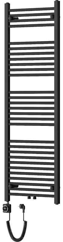 Mexen Mars, elektrické vykurovacie teleso 1500 x 500 mm, 600 W, čierna, W110-1500-500-6600-70