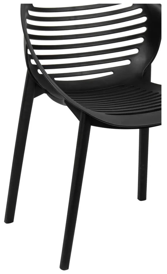 Čierne záhradné kreslo Bonami Essentials Joanna