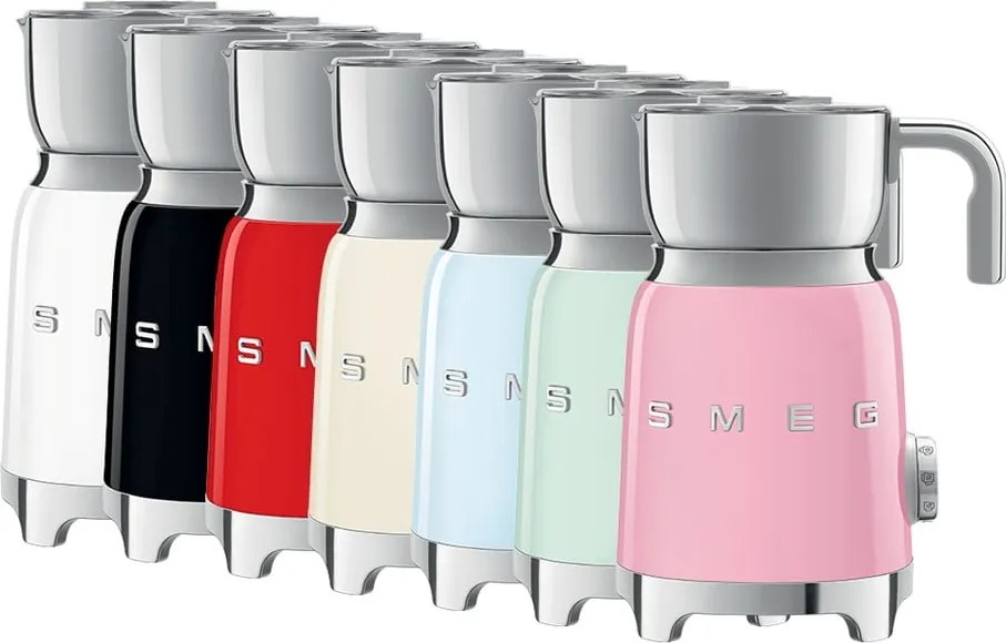 Béžový elektrický šľahač mlieka 50's Retro Style – SMEG