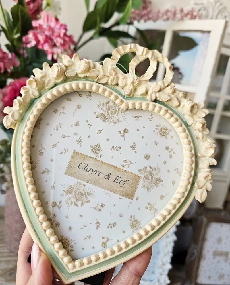Photo Frame 10x15 Cm Beige Plastic - 18.0 cm