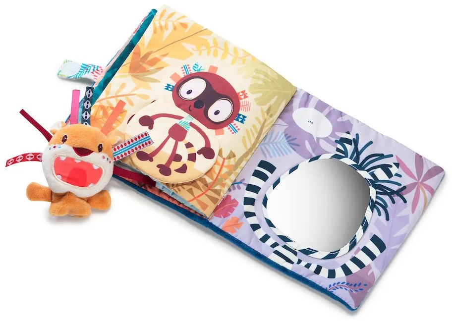 Lilliputiens – Textilná knižka – lev Jack