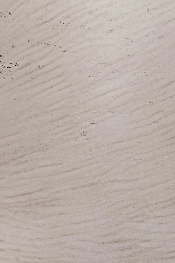 Kvetináč TROPICO, sklolaminát, výška 29 cm, béžová