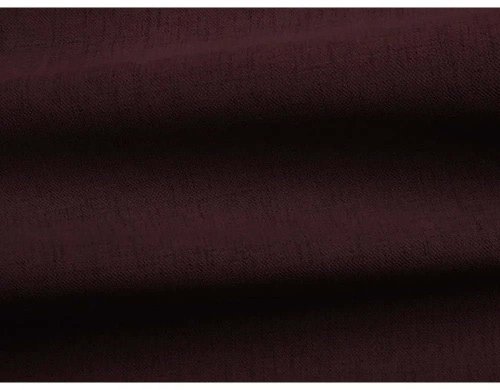 Vínovočervená rozkladacia/s úložným priestorom rohová pohovka (do tvaru "U") Moku – Makamii