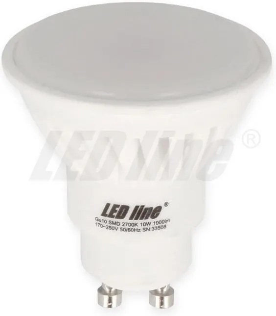 Spectrum LED žiarovka 10W Studená biela GU10 CERAMIC