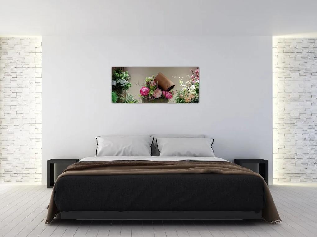 Obraz - Ruže pre teba (120x50 cm)