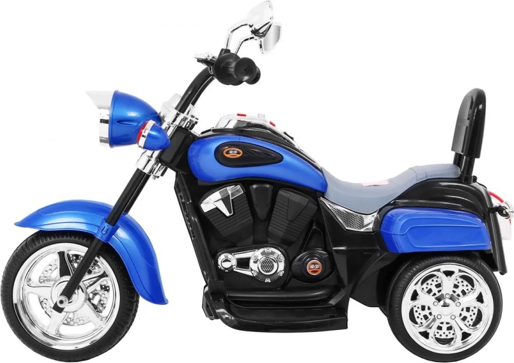 Ramiz Motorka Chopper NightBike modrá