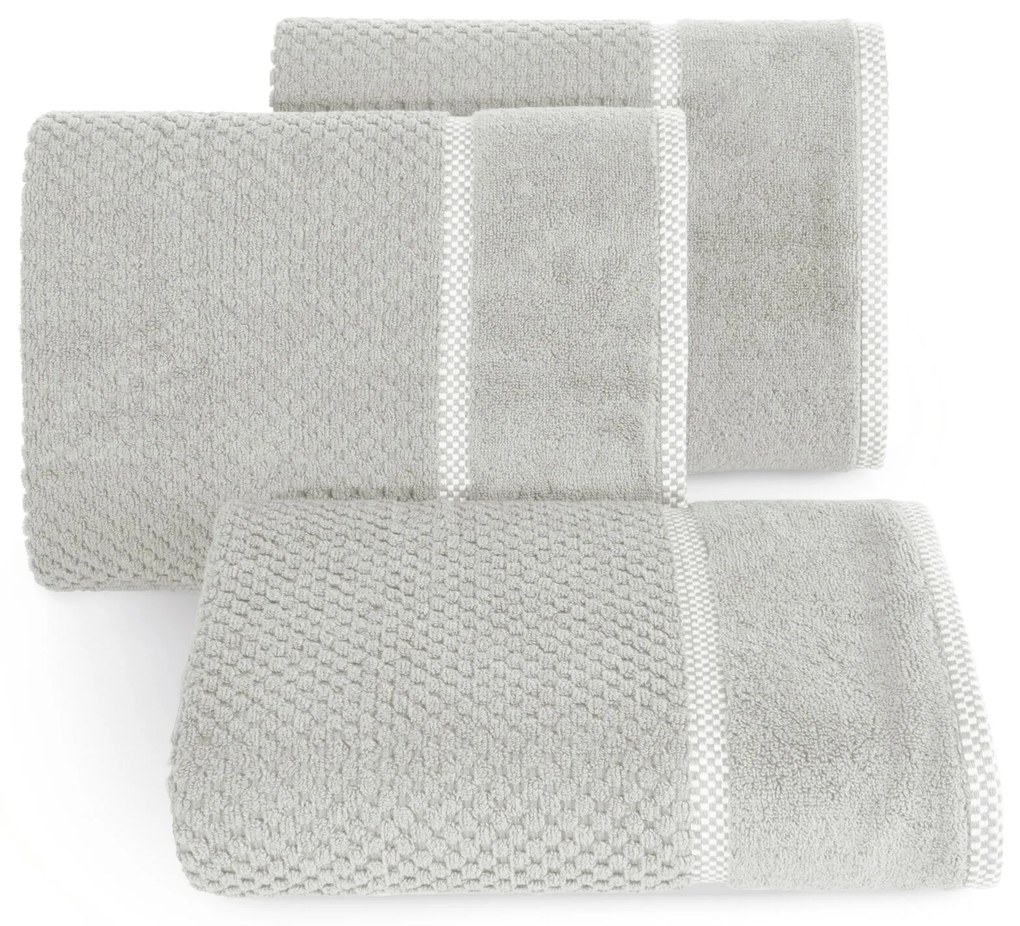 FROTÉ UTERÁK CALEB2 SADA 3KS 70X140 CM STRIEBORNÁ