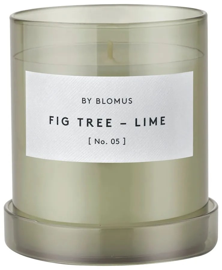Vonná sójová sviečka doba horenia 45 h Valoa Fig Tree - Lime – Blomus