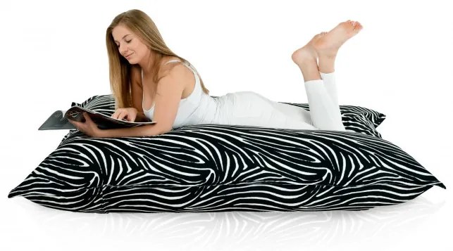 Vankúš na sedenie Zebra