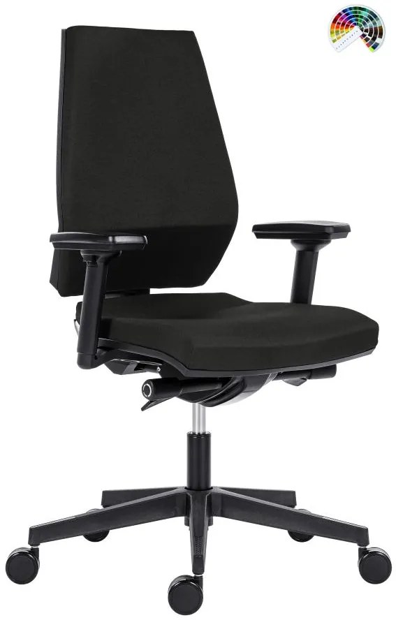 ANTARES Manažérska kancelárska stolička 1870 SYN MOTION čalúnenie BLOOM koženka