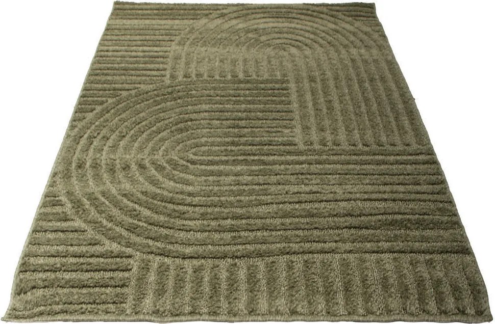 Koberec Boston 8025 OLIVE rozmery koberec: 100x150 cm