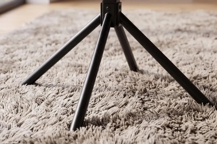 Dizajnová otočná stolička Vondila zelený zamat