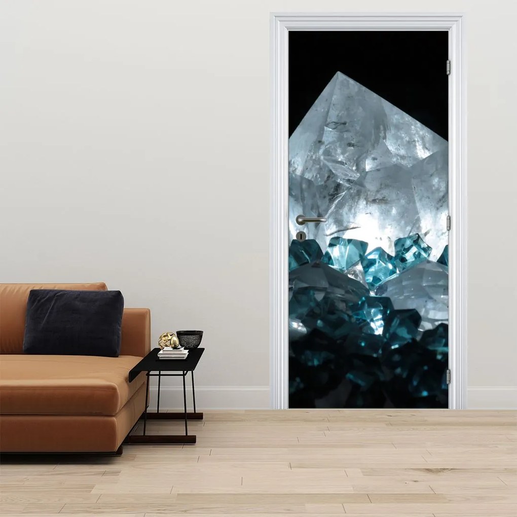 Fototapeta na dvere - Kryštál (95x205cm)