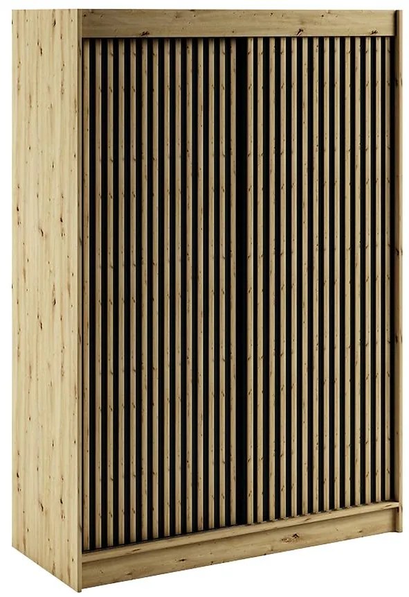 Skriňa Lamelo 1 150 Dub Artisan/čierna