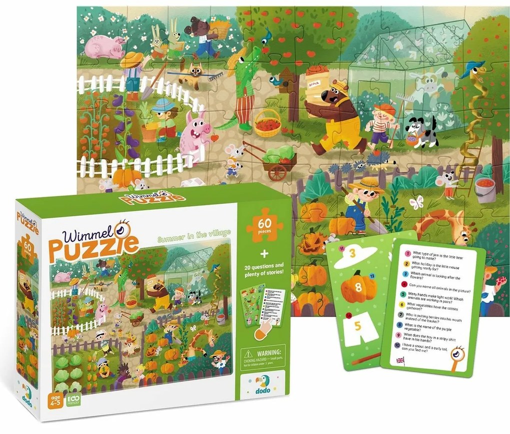 Dodo Puzzle Leto na vidieku, 60 dielikov