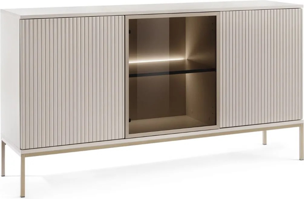 Trojdverová komoda Sento (K154), kašmír