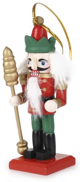 Závesná vianočná dekorácia NUTCRACKER luskáčik 867922 (3 ks)
