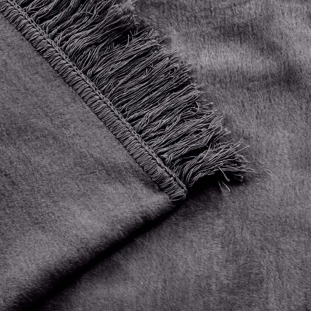 BAVLNENÁ DEKA COTTON CLOUD 150X200 CM SIVÁ