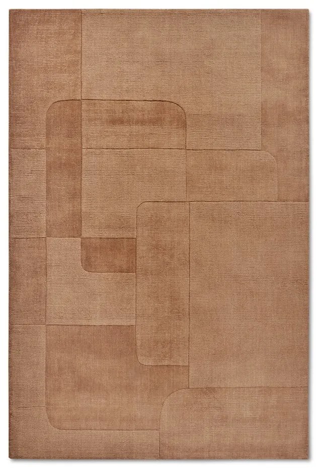 Hnedý ručne tkaný vlnený koberec 160x230 cm Charlotte – Villeroy&amp;Boch