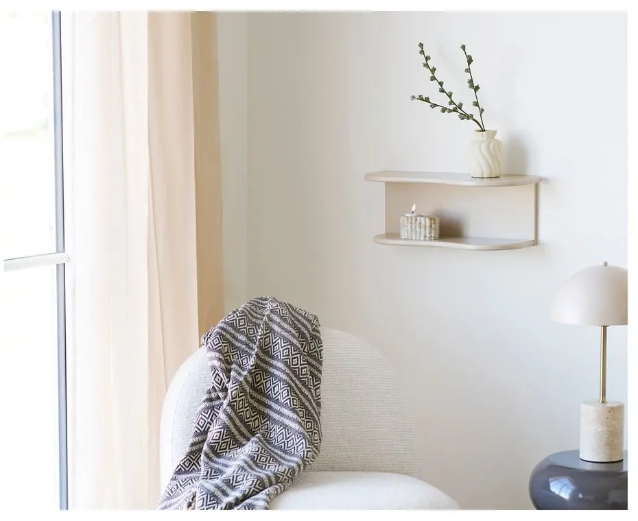 Béžová poschodová polica 44 cm Botta – House Nordic