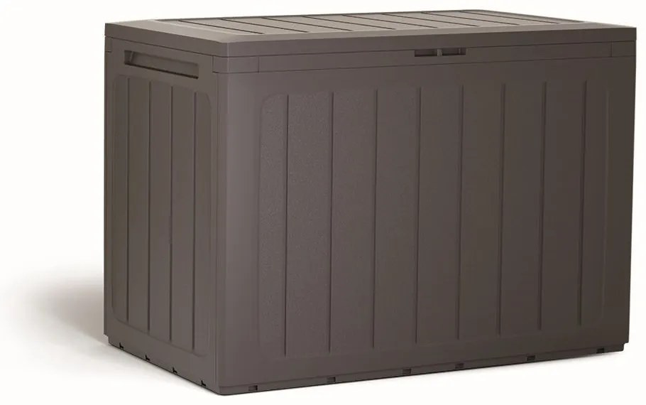 Záhradný box, 190 l, II, tmavo hnedá