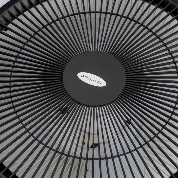 Brilagi - LED Stmievateľné svietidlo s ventilátorom AURA LED/38W/230V čierna + DO