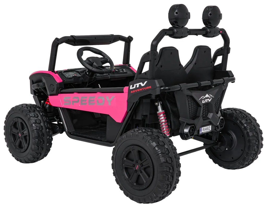 Detské elektrické autíčko Buggy SPEEDY 4x200W 24V ružové