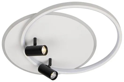 LED Stmievateľné stropné svietidlo LED/65W/230V 3000-6500K biela + diaľkové ovládanie